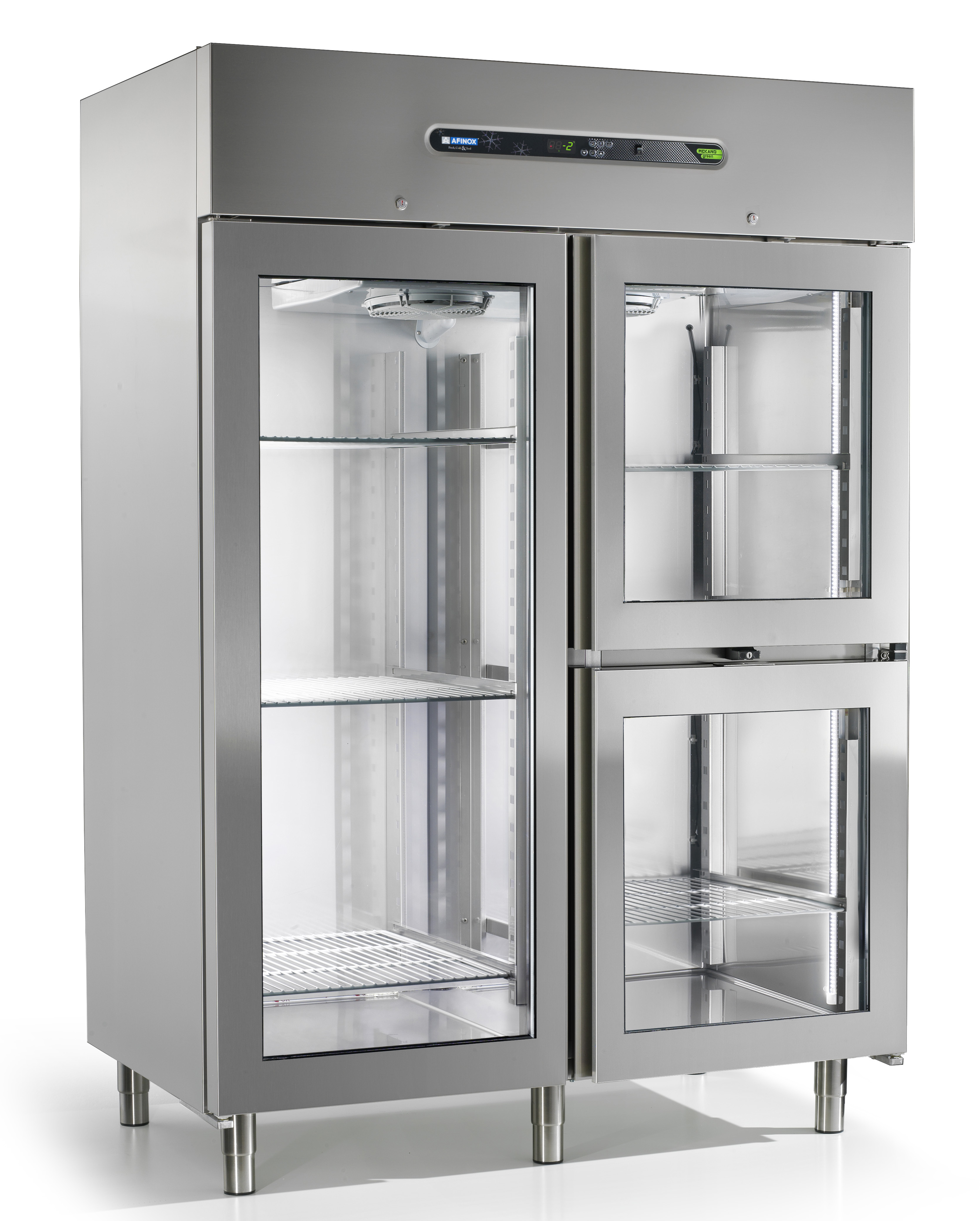 Green Plus 1400 Tn Pv Upright Chiller Glass Doors Able Products