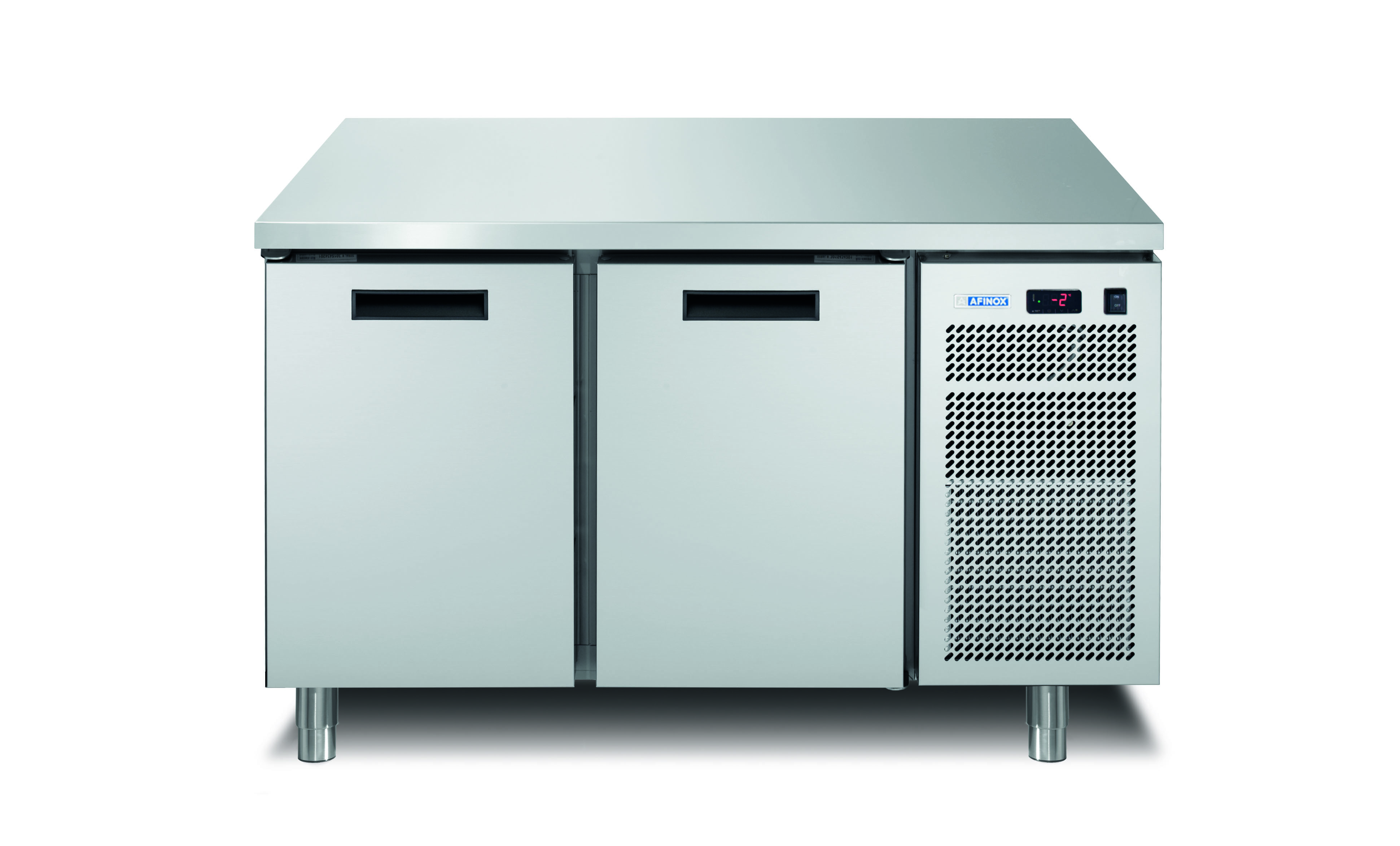 LINEAR702TN Two Door Chiller UnderCounter, C/w SOLID Doors Able